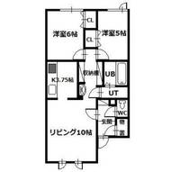 BLUE NOTE RYOKKENIIIの間取り