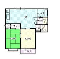 ハイムてんもりIIの間取り