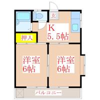 メゾンド弟子丸の間取り