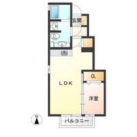 栃木県宇都宮市宝木町2(アパート)の賃貸物件の間取り