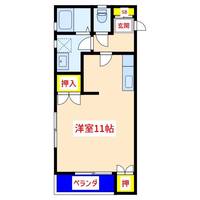鹿児島県霧島市国分府中(アパート)の賃貸物件の間取り