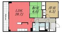 物件の間取り画像