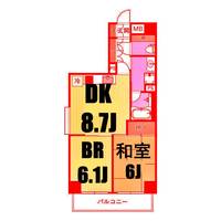 ライオンズプラザ川崎第2の間取り
