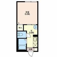 新潟県新潟市中央区川端町5(アパート)の賃貸物件の間取り