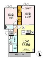 ロイヤルヒルズの間取り