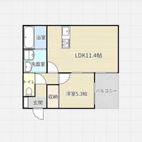 アムール永和の間取り