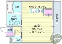サニープレイス向山の間取り