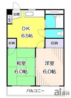 サンハイツ新堀の間取り