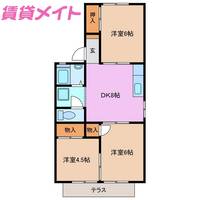 グランドハイツ清水IIの間取り