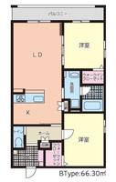 物件の間取り画像