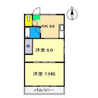 グランドコーポ高須の間取り