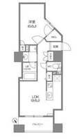 ルクレ新川レジデンスの間取り