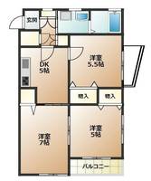 物件の間取り画像