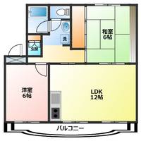 神奈川県小田原市扇町1(マンション)の賃貸物件の間取り