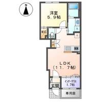 物件の間取り画像