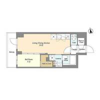 東京都品川区戸越4(マンション)の賃貸物件の間取り