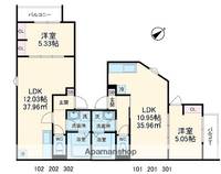物件の間取り画像