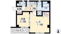 リトルフラワーの間取り