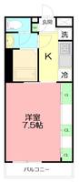 神奈川県藤沢市大鋸2(アパート)の賃貸物件の間取り