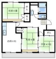グリーンヒルズの間取り