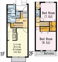 物件の間取り画像