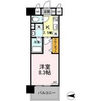 東京都板橋区高島平1(マンション)の賃貸物件の間取り