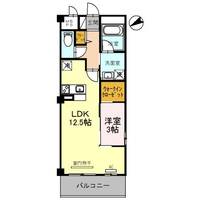 兵庫県加古川市平岡町二俣(マンション)の賃貸物件の間取り