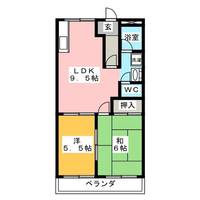 レジデンスUKAIの間取り