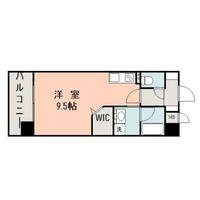 熊本県熊本市中央区上鍛冶屋町(マンション)の賃貸物件の間取り