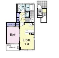 クレールコートの間取り