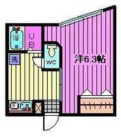 埼玉県さいたま市緑区大字大間木(アパート)の賃貸物件の間取り