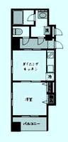 東京都台東区入谷2(マンション)の賃貸物件の間取り