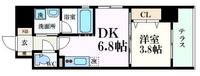 ベラジオ雅び京都円町駅前の間取り