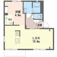HINOMARU TOWN Dの間取り