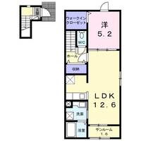 メゾンフォルテッシモ 空の間取り