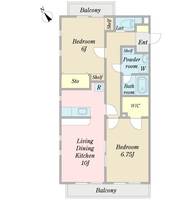 物件の間取り画像