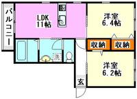 物件の間取り画像