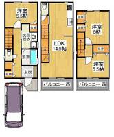 物件の間取り画像