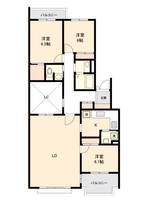 アプリーレ玉川学園の間取り