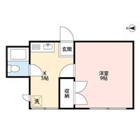 コーポサンタウンの間取り