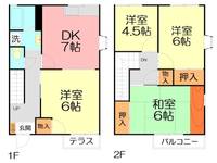 物件の間取り画像