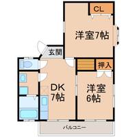 物件の間取り画像