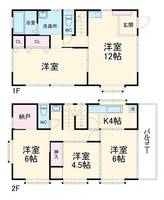 物件の間取り画像