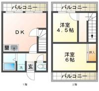 物件の間取り画像