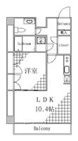 東京都墨田区両国2(マンション)の賃貸物件の間取り