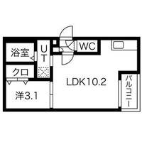 愛知県名古屋市南区星崎1(アパート)の賃貸物件の間取り