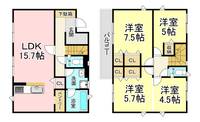 物件の間取り画像