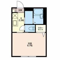 新潟県新潟市中央区笹口3(アパート)の賃貸物件の間取り