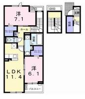 物件の間取り画像