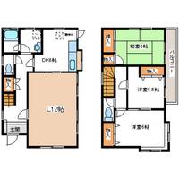 埼玉県久喜市栗橋東2(一戸建)の賃貸物件の間取り